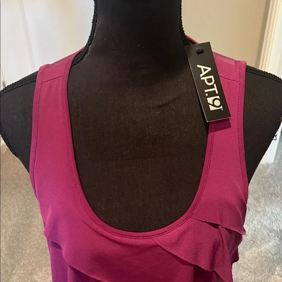 Apt. 9 Purple Layered Midi Dress - Picture 4 of 10